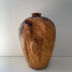 Handcrafted Wooden Vase